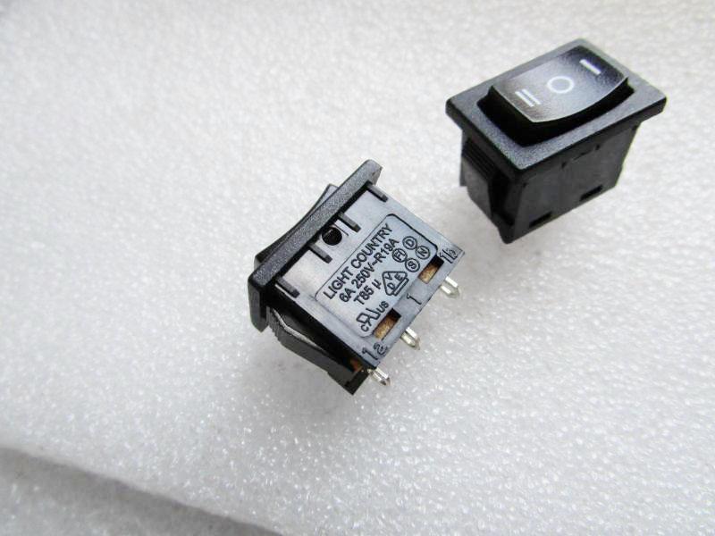 Taiwan LIGHT COUNTRY rocker switch R19A tripod third gear double reset