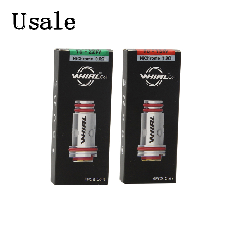 Uwell Whirl Coils 0.6ohm 1.8ohm Replacement Coil Head For Whirl 22 Starter Kit Hypercar Kit 100% Original
Uwell Whirl Coils 0.6ohm 1.8ohm Replacement Coil Head For Whirl 22 Starter Kit Hypercar Kit 100% Original