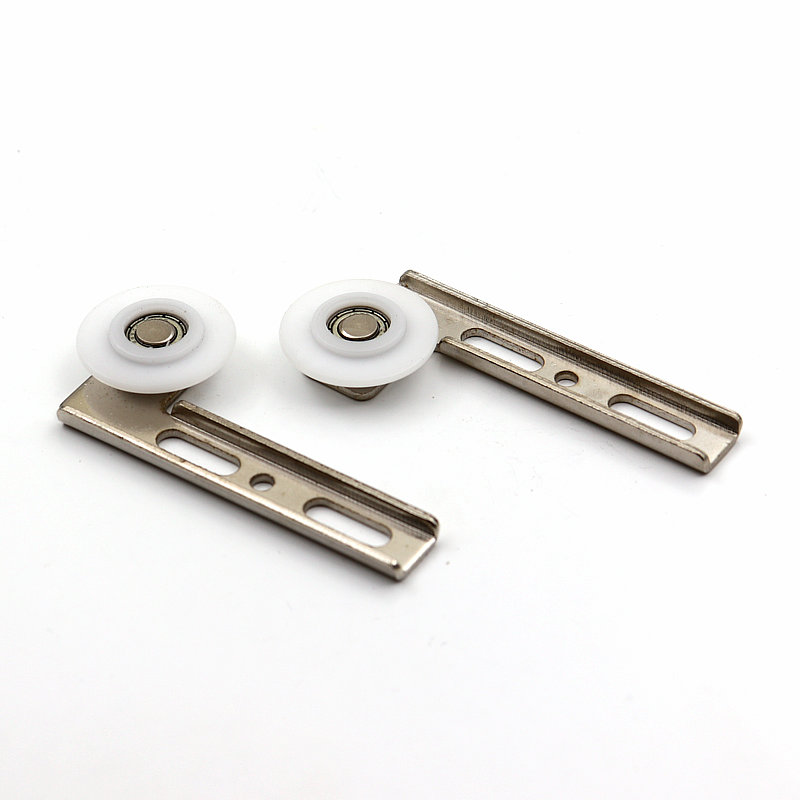 Wardrobe Closet Sliding Door Wheel Furniture Caster Side-Mounted Pulley Sheave Drawer External Mounting Cabinet