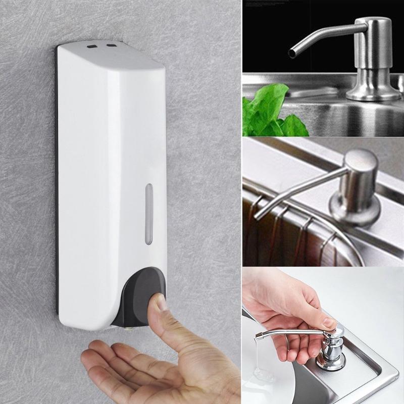 350ML Wall Mount kitchen sink soap dispenser Liquid Hand Wash Lotion Soap Shampoo Hand Sanitizer Dispenser sink
350ML Wall Mount kitchen sink soap dispenser Liquid Hand Wash Lotion Soap Shampoo Hand Sanitizer Dispenser sink