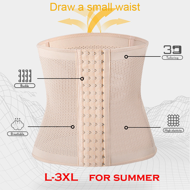 Women summer waist support belt fitness abdomen belt new four-row 15 buckle sports corset corset postpartum plastic, Black
Women summer waist support belt fitness abdomen belt new four-row 15 buckle sports corset corset postpartum plastic, Black