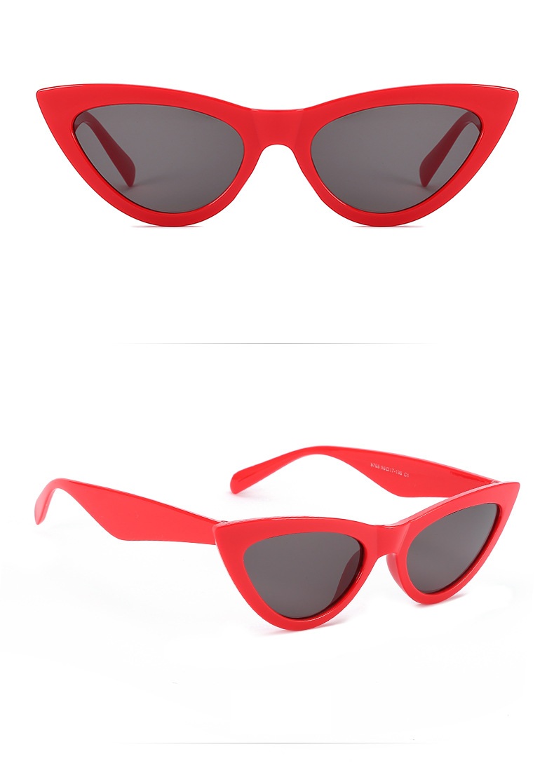 Wholesale-2018 New Women Vintage PC Sunglasses 7 Colors e Cat EyRetro Leopard Print Sunglasses Frames