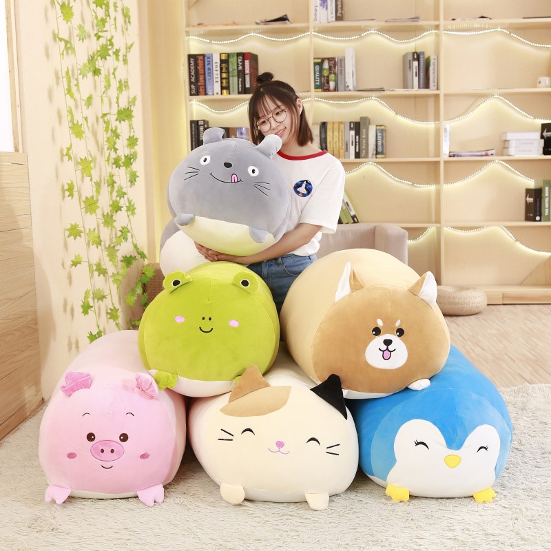 Kawaii Soft Animal Cartoon Pillow Cushion Cute Fat Dog Cat Totoro Penguin Pig Frog Plush Toy Stuffed Lovely kids Birthyday Gift
Kawaii Soft Animal Cartoon Pillow Cushion Cute Fat Dog Cat Totoro Penguin Pig Frog Plush Toy Stuffed Lovely kids Birthyday Gift