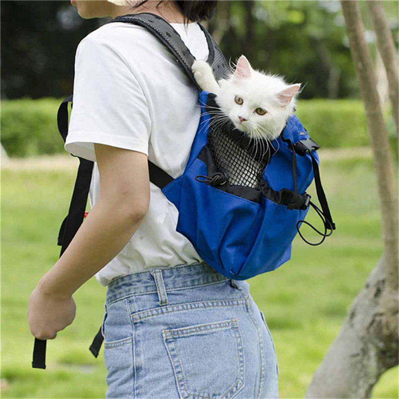 Breathable Dog Bag Large Pet Backpack Carrying Pet Cat Dog Backpack Bag Puppy Outdoor Hiking Carrier Mochila Perro 50JULY177407788