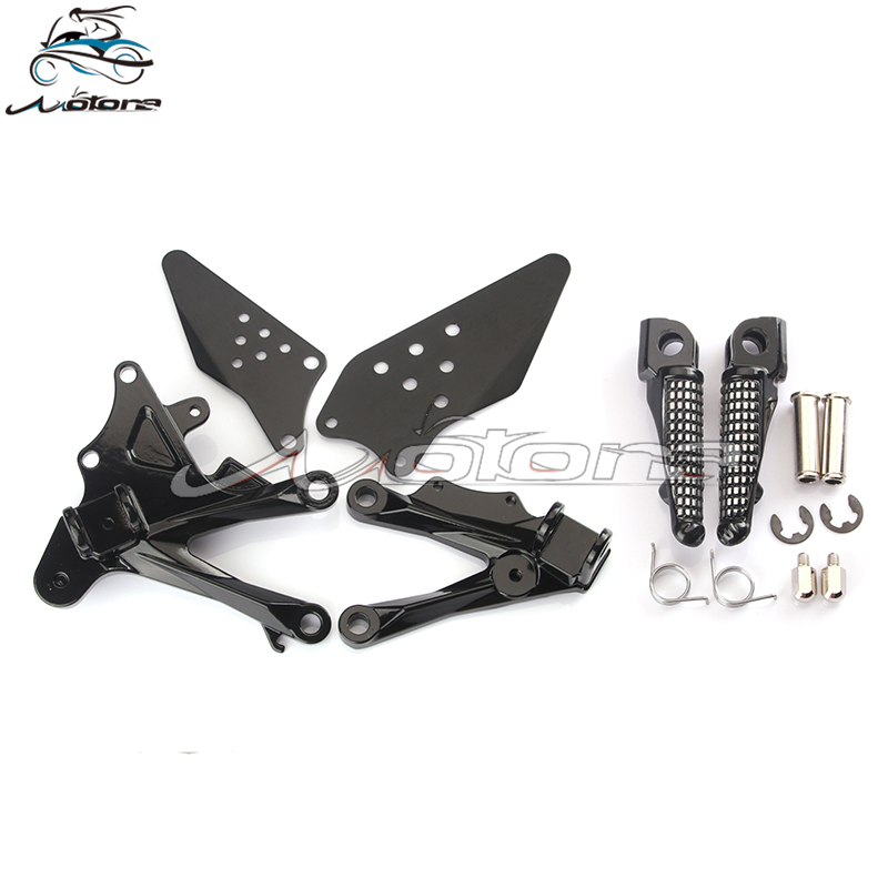Front footpegs Foot pegs Footrest Pedals Bracket For ZX10R 2006 2007 2008 2009 2010 06 07 08 09 10 2006-2010 Motorcycle
Front footpegs Foot pegs Footrest Pedals Bracket For ZX10R 2006 2007 2008 2009 2010 06 07 08 09 10 2006-2010 Motorcycle
