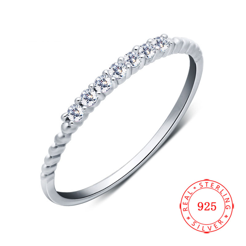 925 Sterling Silver Cz Stones Finger Ring Fashion rings Cubic Zirconia design For Women Christmas Birthday Present China jewelry wholesale
925 Sterling Silver Cz Stones Finger Ring Fashion rings Cubic Zirconia design For Women Christmas Birthday Present China jewelry wholesale