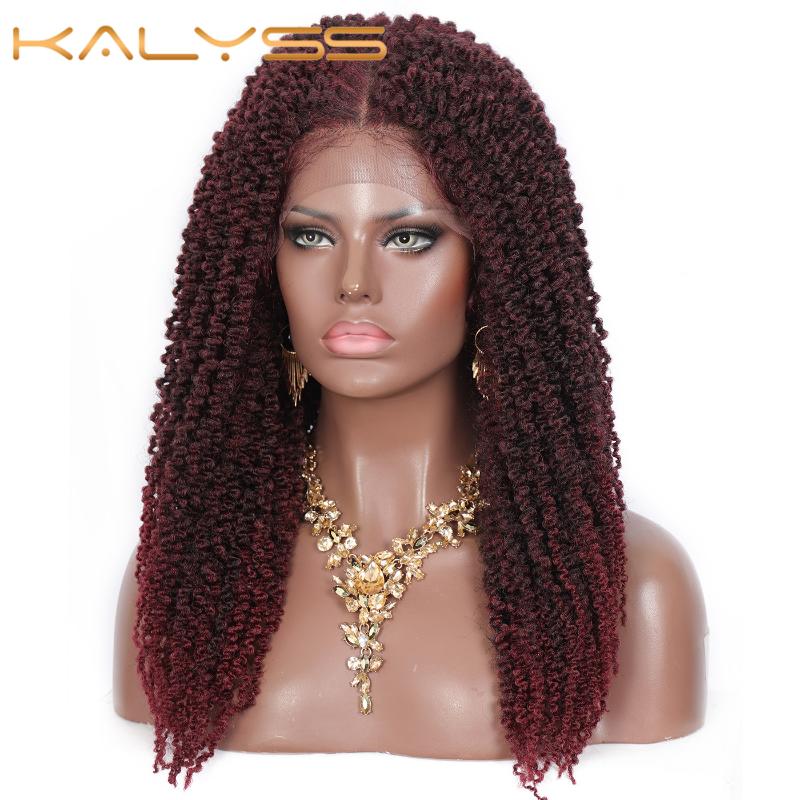 Kalyss 20 Inches Full Braided Wigs for Women Pre-twisted Passion Twists Crochet Hair 4x4 Swiss Lace Front Wig with Baby Hair, 1b
Kalyss 20 Inches Full Braided Wigs for Women Pre-twisted Passion Twists Crochet Hair 4x4 Swiss Lace Front Wig with Baby Hair, 1b
