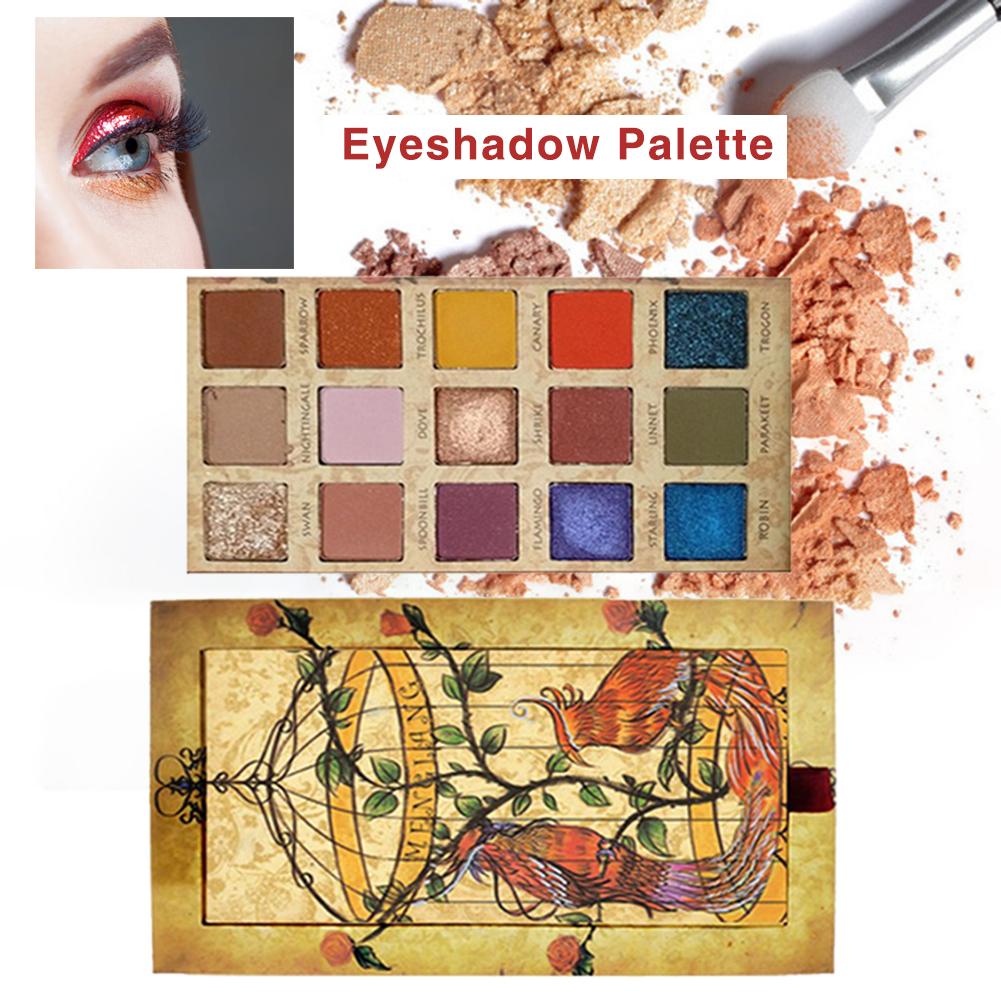 15 Colors Phoenix Matte Shimmer Shadow Palette Shine Pigment Eye Shadow Natural Nude Long-Lasting Waterproof Makeup, Red
15 Colors Phoenix Matte Shimmer Shadow Palette Shine Pigment Eye Shadow Natural Nude Long-Lasting Waterproof Makeup, Red