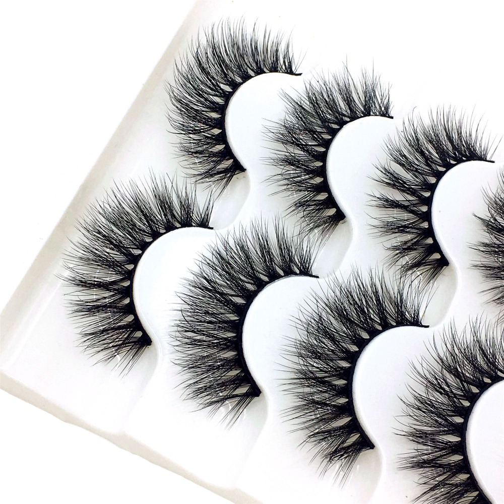 2019 NEW 5 Pairs 3D Mink Hair False Eyelashes Natural/Thick Long Eye Lashes Wispy Makeup Beauty Extension Tools Wimpers
2019 NEW 5 Pairs 3D Mink Hair False Eyelashes Natural/Thick Long Eye Lashes Wispy Makeup Beauty Extension Tools Wimpers