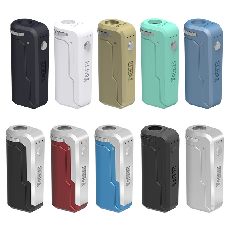 Authentic Yocan UNI Box Mod 10 Colors 510 Adapter with Built in 650mAh Preheat Battery Fit all Cartridge Atomizers DHL Free
Authentic Yocan UNI Box Mod 10 Colors 510 Adapter with Built in 650mAh Preheat Battery Fit all Cartridge Atomizers DHL Free
