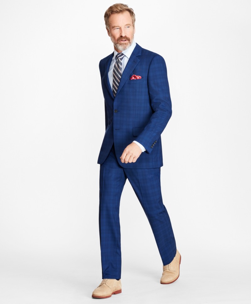 Navy Blue Men Wedding Tuxedos ( Jacket+Pants) Groomsmen Wear Two Pieces Formal Party Prom Custom Made Blazer
