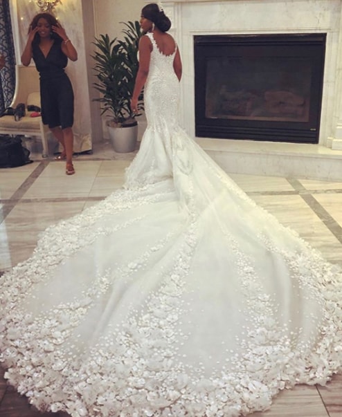 luxurious mermaid crystals arabic plus size wedding dresses vneck beaded tulle bridal dresses charming wedding gowns