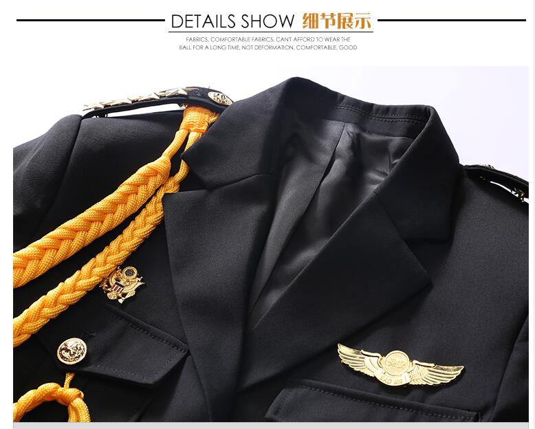 Spring High grade place Security Woman uniform Lady Airport property Clothing ceremony service uniform work Suits + Accessories