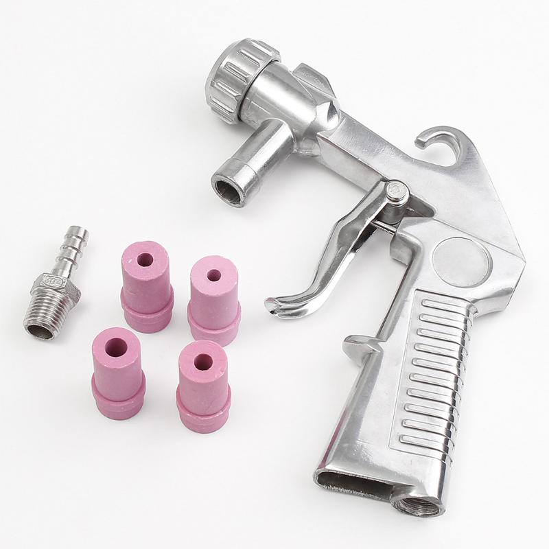 Air Portable Cleaning Tools Sand Blasting Machine Kit Set Glass Rust Removal Tool Tool Set +4X Ceramic Nozzles
Air Portable Cleaning Tools Sand Blasting Machine Kit Set Glass Rust Removal Tool Tool Set +4X Ceramic Nozzles