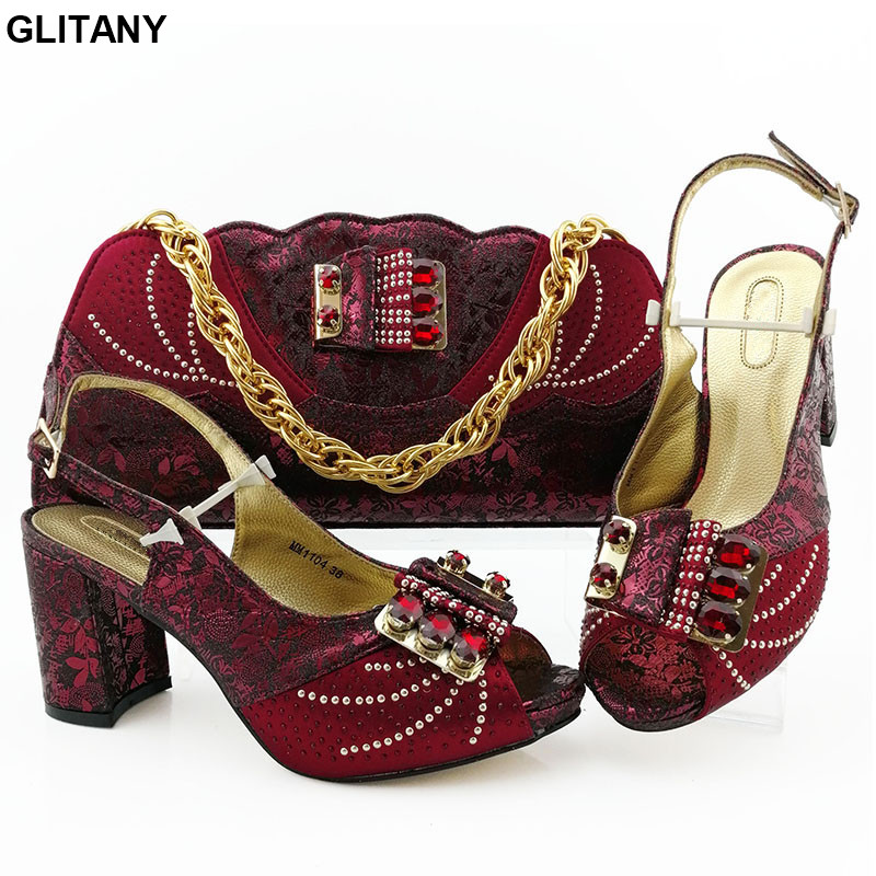 New Italian Ladies High Quality Shoes and Bag Set African Women Shoes and Bag Set for Party Wedding Wedding Bride Cristal, Peach
New Italian Ladies High Quality Shoes and Bag Set African Women Shoes and Bag Set for Party Wedding Wedding Bride Cristal, Peach