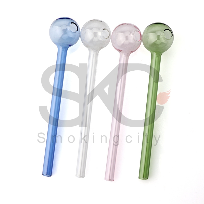 6.0Inch 15CM Length Pyrex Glass Oil Burner Pipe Clear Pink Blue Green Pipes Water Hand Pipes Smoking Accessories
6.0Inch 15CM Length Pyrex Glass Oil Burner Pipe Clear Pink Blue Green Pipes Water Hand Pipes Smoking Accessories