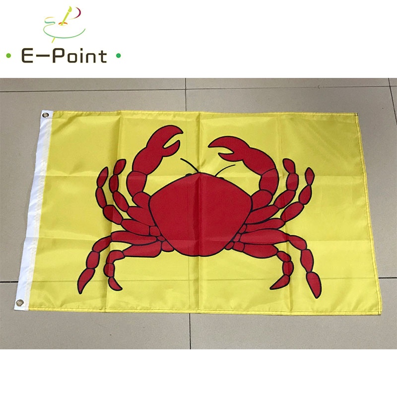 Crab Flag Sign Banner Seafood 3*5ft (90cm*150cm) Polyester flag Banner decoration flying home & garden flag Festive gifts
Crab Flag Sign Banner Seafood 3*5ft (90cm*150cm) Polyester flag Banner decoration flying home & garden flag Festive gifts