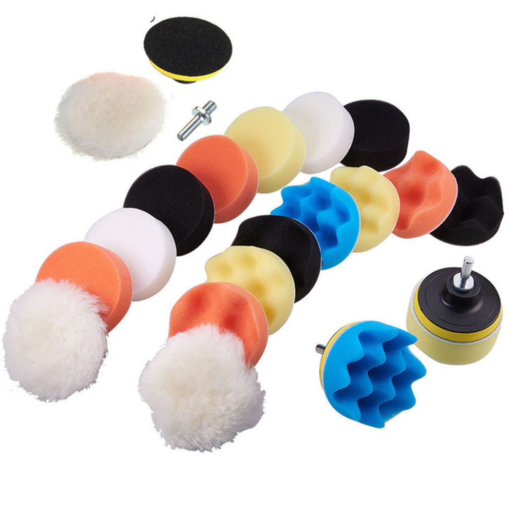 25Pcs Tool Replaceable Parts Buffer Pads Set Auto Car Polishing Anti Scratch With Drill Adapter Sponge Wheel Accessories Waxing
25Pcs Tool Replaceable Parts Buffer Pads Set Auto Car Polishing Anti Scratch With Drill Adapter Sponge Wheel Accessories Waxing