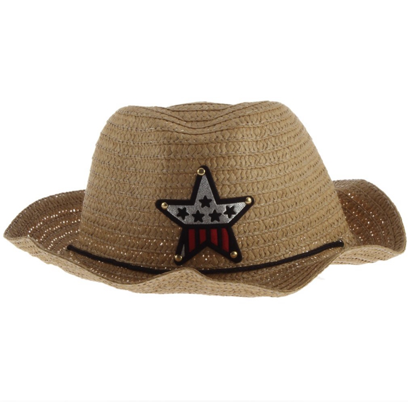 Cute Baby Kids Children Boys Girls Straw Western Cowboy Sun Hat Cap Gift, Khaki
Cute Baby Kids Children Boys Girls Straw Western Cowboy Sun Hat Cap Gift, Khaki