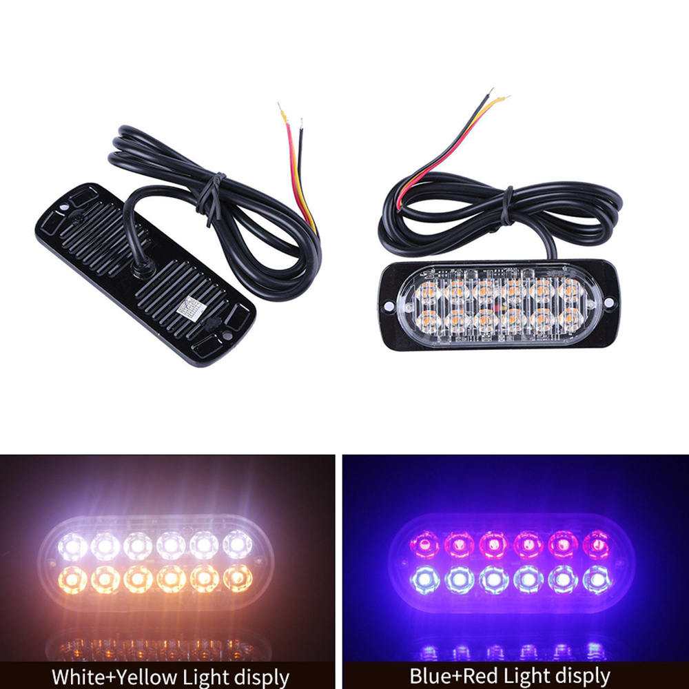 2PCS 12/24V Car Warning lamp Amber Flashing Recovery Strobe LED Orange Grill Breakdown Light Beacon Truck Emergency Light, As pic
2PCS 12/24V Car Warning lamp Amber Flashing Recovery Strobe LED Orange Grill Breakdown Light Beacon Truck Emergency Light, As pic