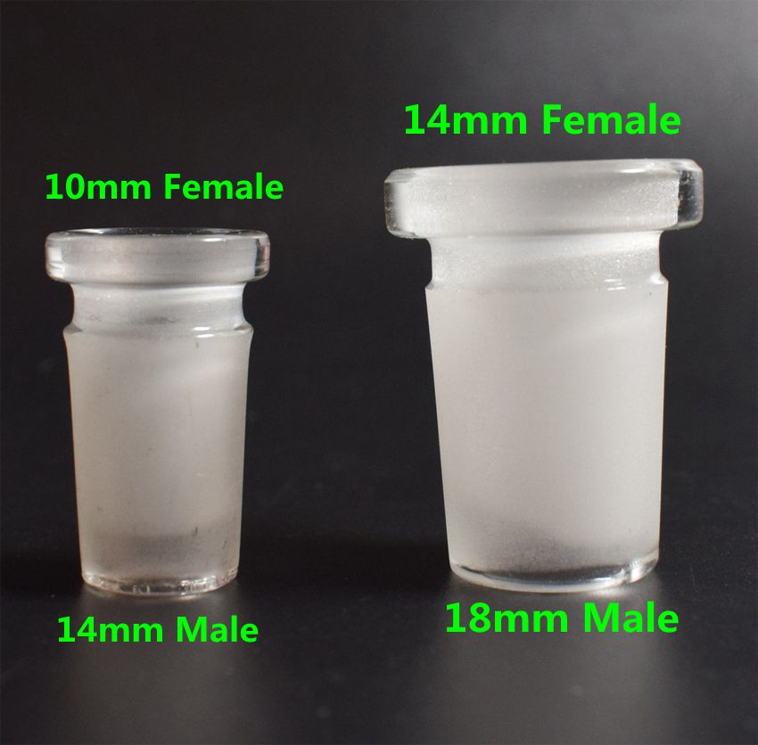 Down Stem Pipe Adapter 18mm Male to 14mm Female Reducer Connector Slit Diffuser for Bongs Water Pipe 14male to 10 female
Down Stem Pipe Adapter 18mm Male to 14mm Female Reducer Connector Slit Diffuser for Bongs Water Pipe 14male to 10 female