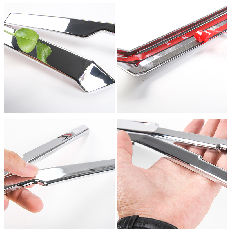 Front Grille Cover Strips Decoration Trim Exterior Accessories Stickers ABS For Chevrolet Camaro 2017 Up Car Styling