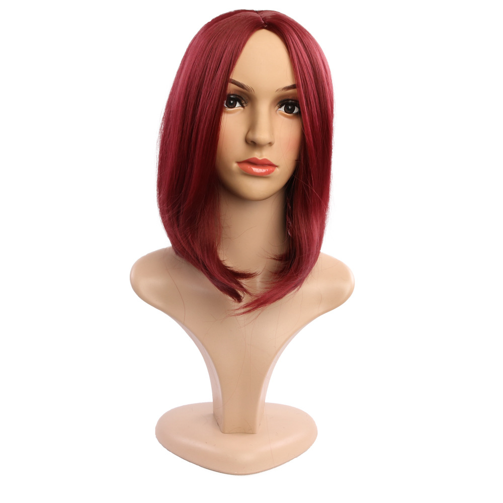 2020 Best Selling New European and American Hot Selling Wig Women's Short Hair Bobo Head High Temperature Silk Hair Cover, Black
2020 Best Selling New European and American Hot Selling Wig Women's Short Hair Bobo Head High Temperature Silk Hair Cover, Black