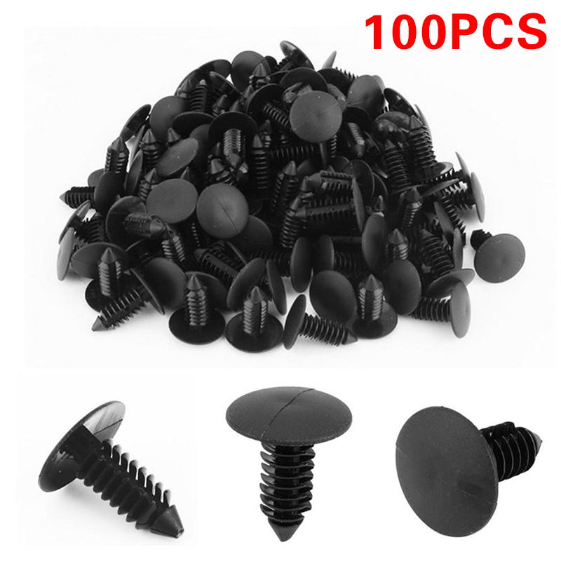 100 pieces Car Auto Plastic Push Type Rivet Retainer Fastener Bumper Fender Clips For Door Fenders car accessories
100 pieces Car Auto Plastic Push Type Rivet Retainer Fastener Bumper Fender Clips For Door Fenders car accessories