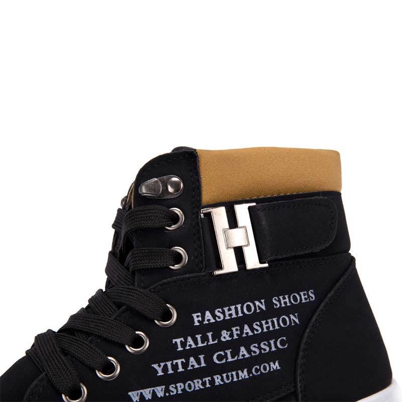 Warm winter shoes men sneakers 2019 solid lace-up flat with men shoes ankle boots comfortable mans footwear zapatos de hombre Y200104