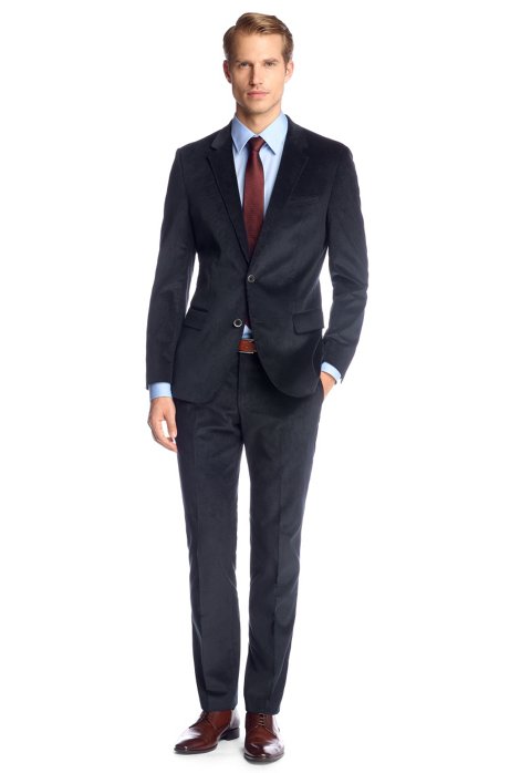 Fashion Young Groom Wedding Tuxedos Men Groom Suits Notched Lapel Slim Fit Two Button Prom Party Blazer Jacket (Jacket+Pants)