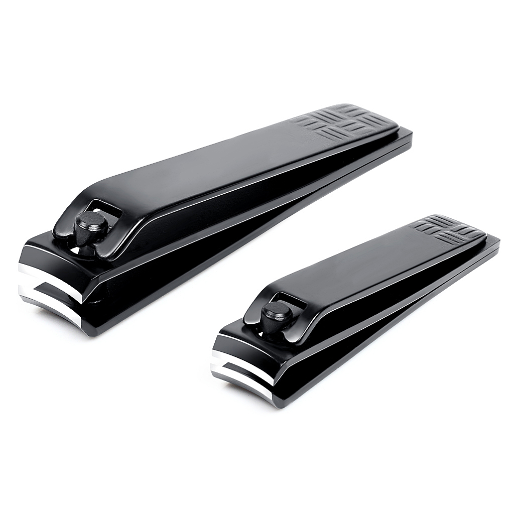 Nail Clippers Large and Small 2 Packs Set Stainless Steel Heavy Duty Sharp Toenail and Fingernail Cutters For Men And Women Black
Nail Clippers Large and Small 2 Packs Set Stainless Steel Heavy Duty Sharp Toenail and Fingernail Cutters For Men And Women Black