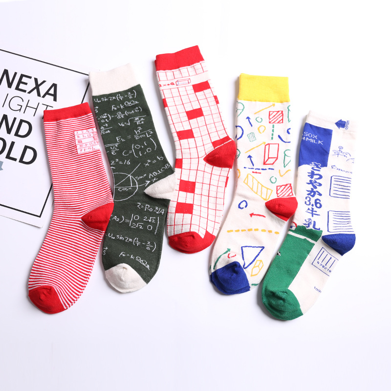 Socks Women Japanese Harajuku Kawaii Pink Funny Socks Spring-summer Graffiti Center Tube Womens 1902
Socks Women Japanese Harajuku Kawaii Pink Funny Socks Spring-summer Graffiti Center Tube Womens 1902