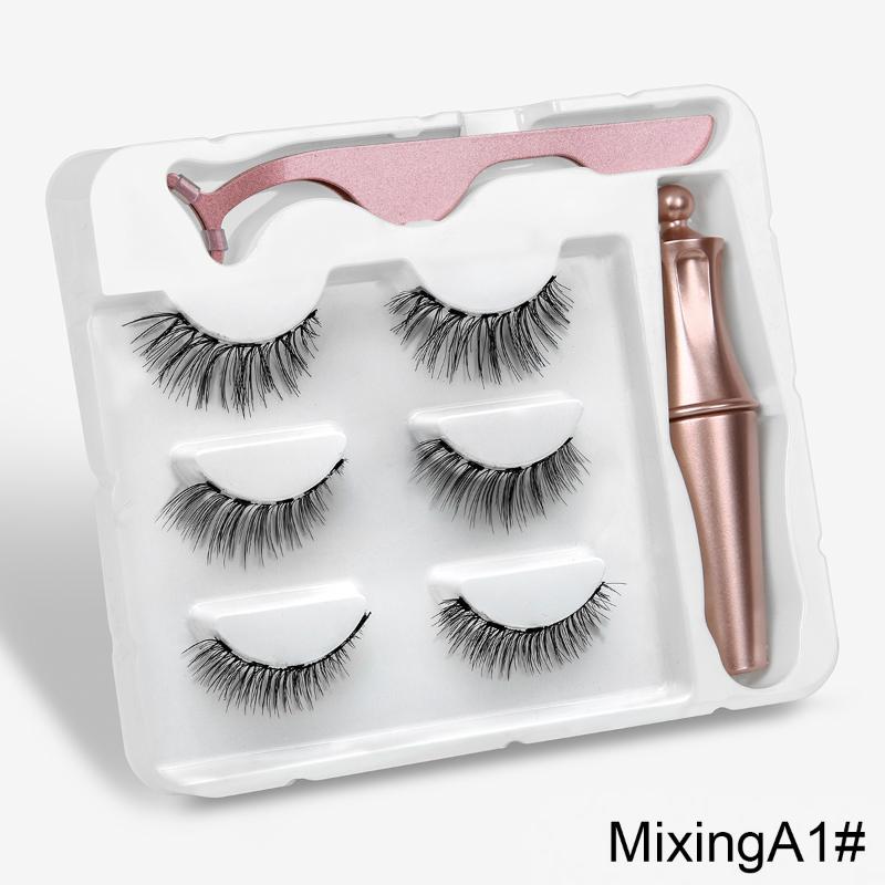 SEXYSHEEP 3 Pairs Magnet Eyelash & Magnetic Liquid Eyeliner & Tweezers Set Waterproof And Long-Lasting Lashes Extension Tool
SEXYSHEEP 3 Pairs Magnet Eyelash & Magnetic Liquid Eyeliner & Tweezers Set Waterproof And Long-Lasting Lashes Extension Tool
