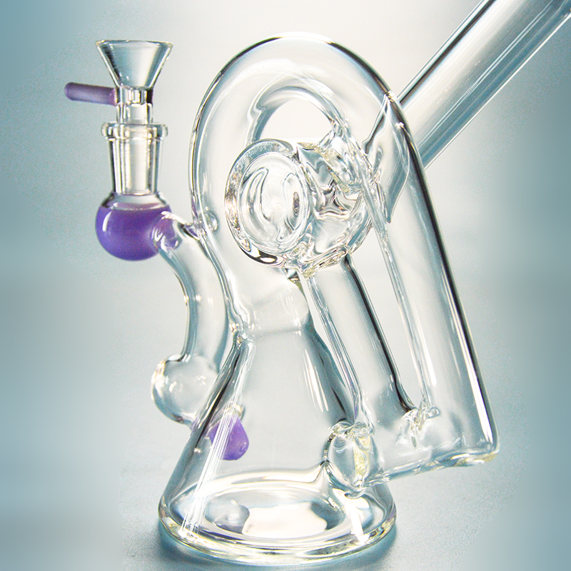 7.5" Unique Glass Bongs Water Pipes Sidecar Heady Glass Oil Rigs Recycler Dab Rig 14mm Female Joint Recycler Bong With 14mm Bowl
7.5" Unique Glass Bongs Water Pipes Sidecar Heady Glass Oil Rigs Recycler Dab Rig 14mm Female Joint Recycler Bong With 14mm Bowl