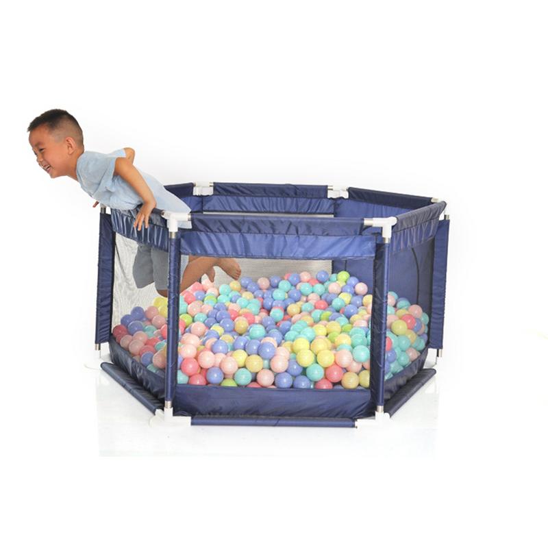 Children's Hexagonal Playpen Playard Toys Washable Ocean Ball Pool Set For Babies/Toddler/Newborn/Infant Safe Crawling