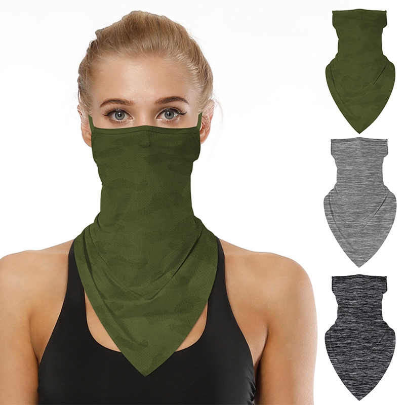 Summer Outdoor Cycling Mask Outdoor Sport Anti-UV Bandana Multifunctional Solid Color Face Scarf Breathable Riding Neck Masks, A2
Summer Outdoor Cycling Mask Outdoor Sport Anti-UV Bandana Multifunctional Solid Color Face Scarf Breathable Riding Neck Masks, A2