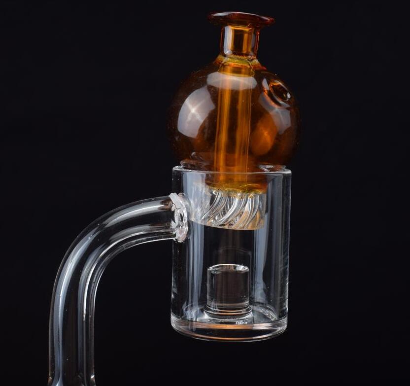 Quartz Core Reactor Banger OD 25mm With Spinning Carb Cap 10mm 14mm 18mm Male Female Quartz Nail for Water Pipes