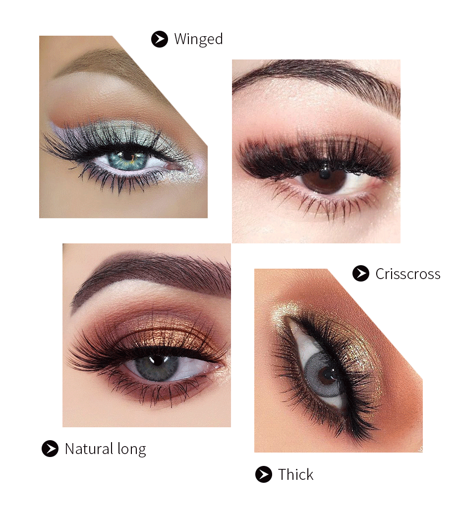 5 Pairs Eyelashes Natural Mink Eyelashes Fluffy 3d Mink Lashes Thick False Lashes Makeup Fake Eyelashes cilios