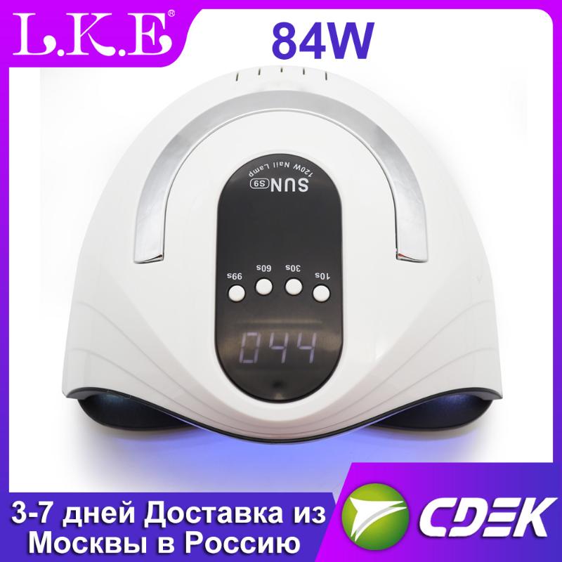 UV Nail Lamp Nail Dryer With LCD Display 10/30/60/99s Timer For 84W LED Dryer For Manicure Curing All Gel polish, S9 eu
UV Nail Lamp Nail Dryer With LCD Display 10/30/60/99s Timer For 84W LED Dryer For Manicure Curing All Gel polish, S9 eu