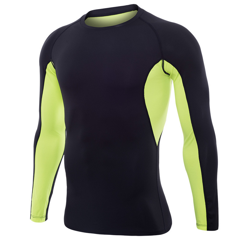 Mens Running T-Shirts long sleeves Quick Dry 2020 Shirts Men Solid Breathable Mens Compression Tight Top Men Sport Fitness, Green 
Mens Running T-Shirts long sleeves Quick Dry 2020 Shirts Men Solid Breathable Mens Compression Tight Top Men Sport Fitness, Green