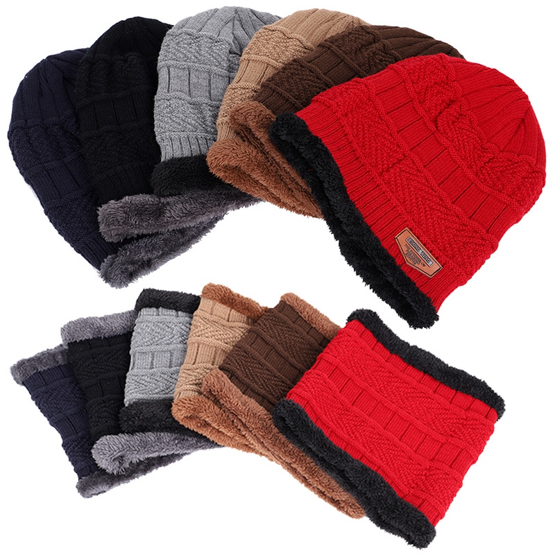 Aolikes Fashion Winter Thick Warm Knitted Beanie Hat Fleece Lined Neck Warmer Scarf Set For Snowboard Skiing Skating cap
Aolikes Fashion Winter Thick Warm Knitted Beanie Hat Fleece Lined Neck Warmer Scarf Set For Snowboard Skiing Skating cap