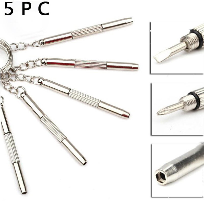 5PCs Mini Portable Multifunction Screwdriver Keychains Keyrings Home Outdoor Practical Combination Tool Screwdriver Key Chains
5PCs Mini Portable Multifunction Screwdriver Keychains Keyrings Home Outdoor Practical Combination Tool Screwdriver Key Chains