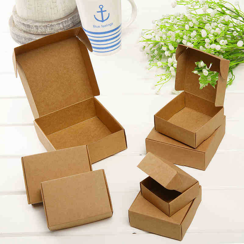 100pcs brown small Kraft Paper Gift Boxes white Handmade Soap Packing Box black Jewelry/Handicraft/Candy Storage Paper Boxes
100pcs brown small Kraft Paper Gift Boxes white Handmade Soap Packing Box black Jewelry/Handicraft/Candy Storage Paper Boxes