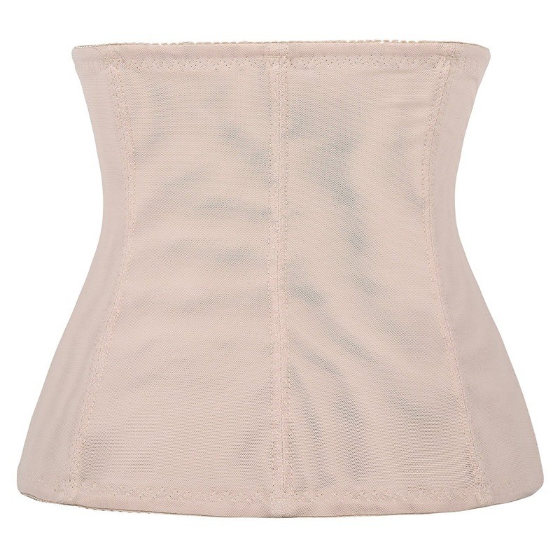 9 Steel Bones Women 3-Row Hook & Eye High Stretch Lace Waist Trainer Underbust Corset Body Shapers Fashion Waist Slimming Belt Plus Size 6XL