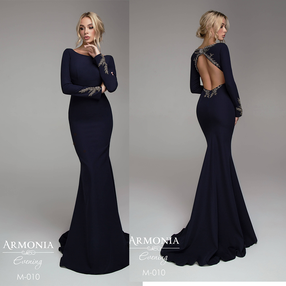 2020 Navy Mermaid Evening Dresses Scoop Neck Beaded Long Sleeves Prom Dress Backless Ruffle Sweep Train Custom Made Formal Party Gown, Fuchsia
2020 Navy Mermaid Evening Dresses Scoop Neck Beaded Long Sleeves Prom Dress Backless Ruffle Sweep Train Custom Made Formal Party Gown, Fuchsia