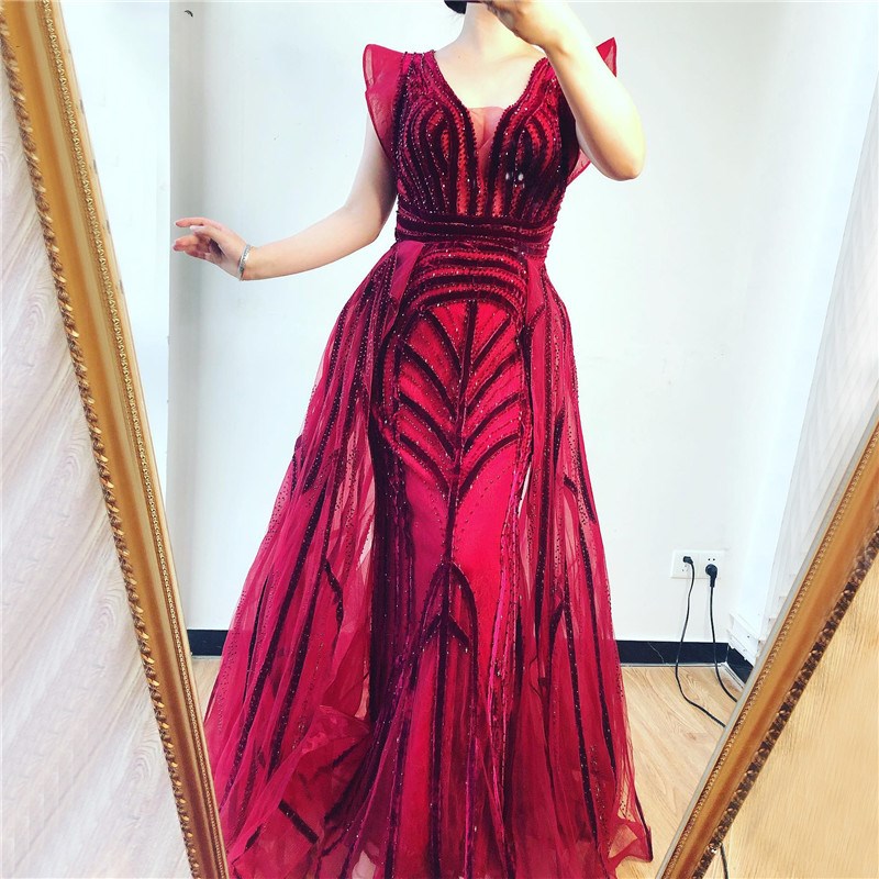 Dubai Navy Blue Deep-V Neck Sexy Evening Dresses Sleeveless Crystal Luxury Mermaid Evening Gowns Design Cheap Dresses, Green
Dubai Navy Blue Deep-V Neck Sexy Evening Dresses Sleeveless Crystal Luxury Mermaid Evening Gowns Design Cheap Dresses, Green
