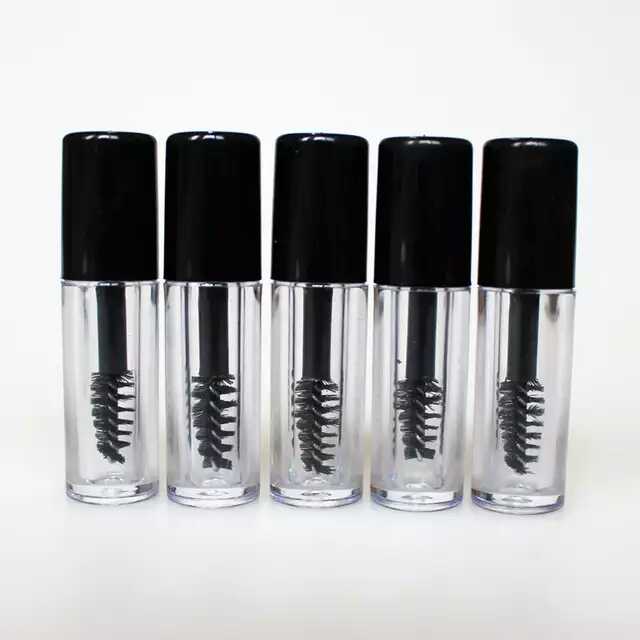 3/6PCS/Lot 3ml Empty Mascara Tube Eyelash Cream Vial/Liquid Bottle Sample Cosmetic Container with Leakproof Inner Black Cap
3/6PCS/Lot 3ml Empty Mascara Tube Eyelash Cream Vial/Liquid Bottle Sample Cosmetic Container with Leakproof Inner Black Cap
