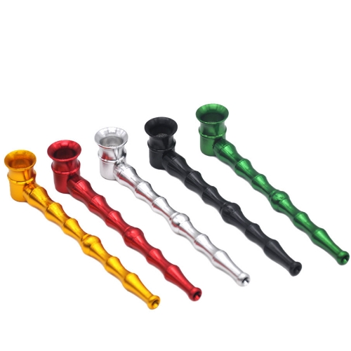 Metal Pipe Mounthpiece Aluminum Bamboo Shape 127mm Mini Smoking Pipes Tube Portable Cigarette Tobacco Pipe Easy To Carry Clean
Metal Pipe Mounthpiece Aluminum Bamboo Shape 127mm Mini Smoking Pipes Tube Portable Cigarette Tobacco Pipe Easy To Carry Clean