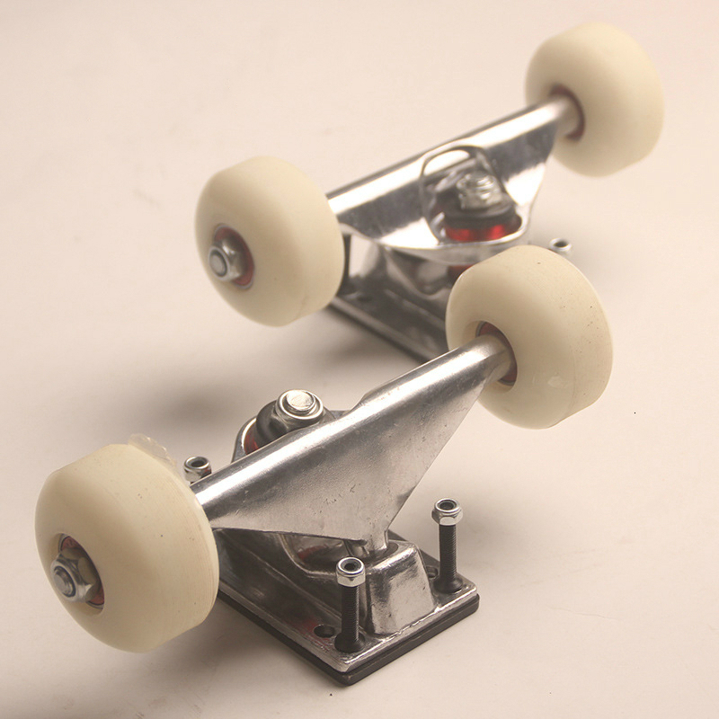 Skateboard Accessories 2 Sets Skate Board Wheels Aluminum Alloy Skateboard Trucks Rubber Four-wheel Longboard Parts Mini Cruiser, Black
Skateboard Accessories 2 Sets Skate Board Wheels Aluminum Alloy Skateboard Trucks Rubber Four-wheel Longboard Parts Mini Cruiser, Black