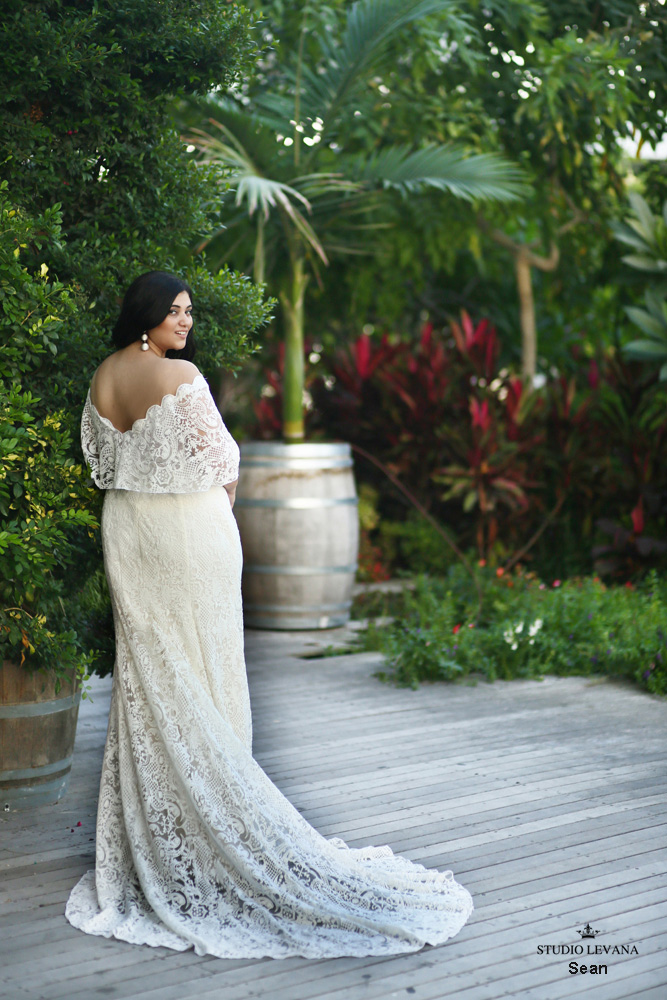 plus size mermaid wedding dresses full lace sheer v neck half sleeve bridal gowns wedding dress vestido de novia